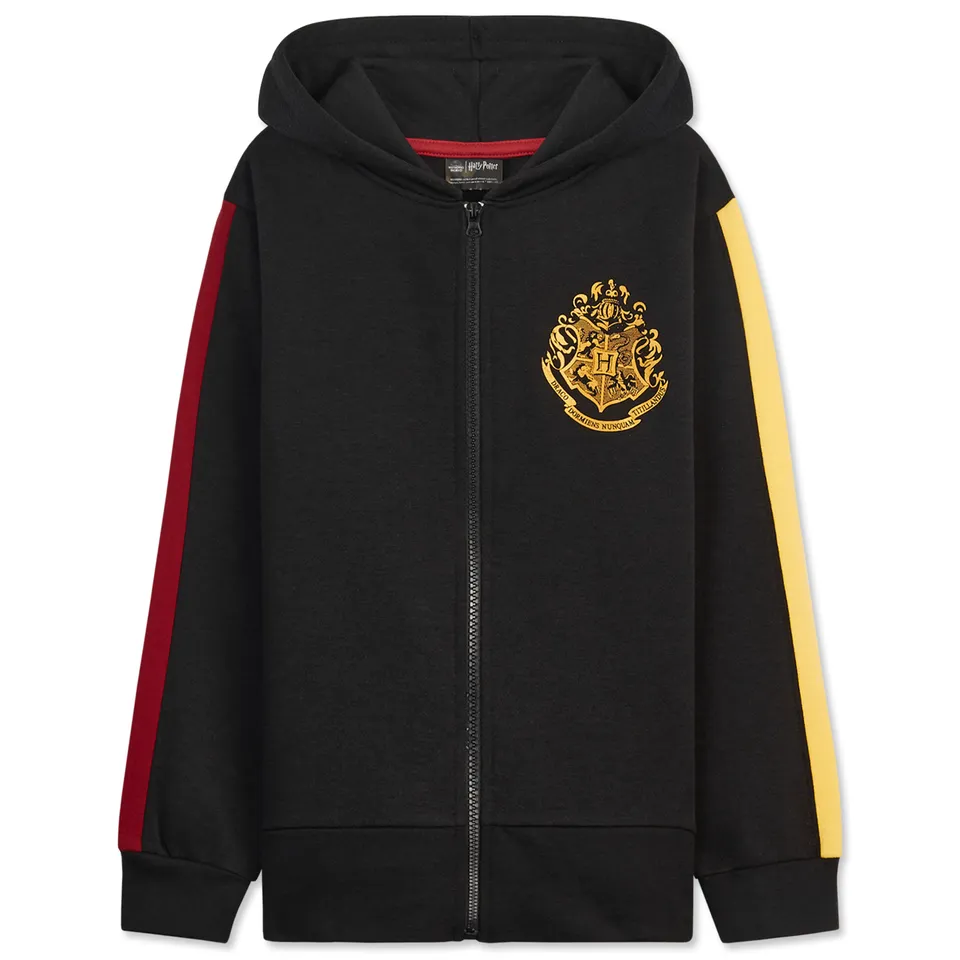 harry-potter-sweat-capuche-zipp-fille-poudlard-doux-7-14-ans image 1