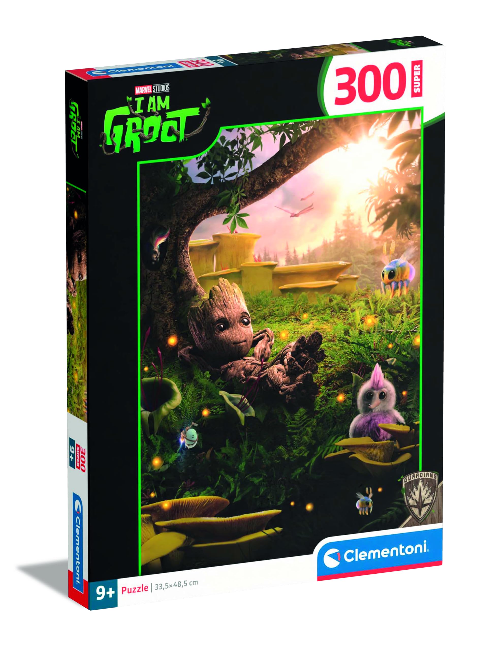 marvel-puzzle-groot-300-pi-ces-enfant-48-5x33-5-cm image 1