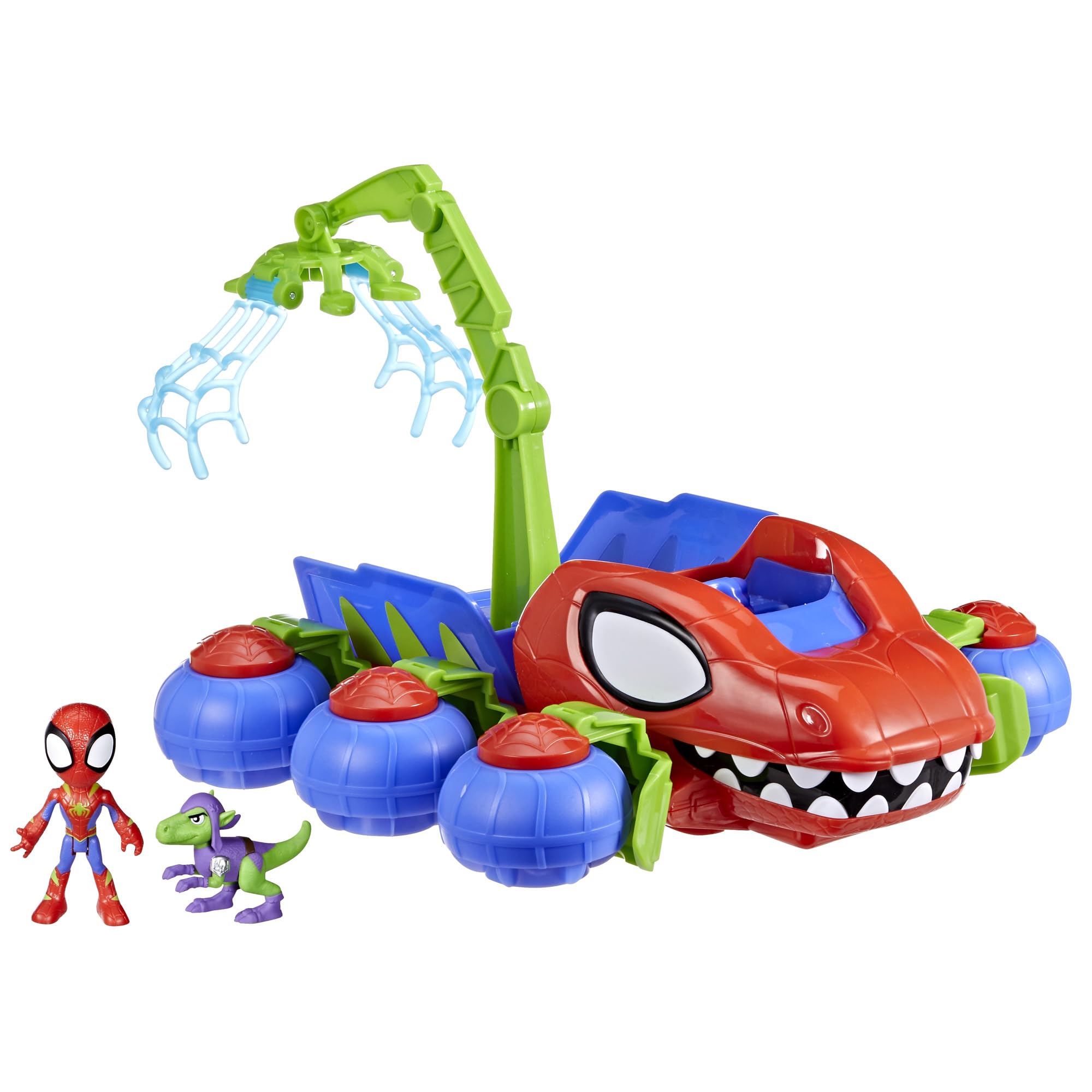 spidey-amis-extraordinaires-dino-webs-coffret-v-hicule-figurines image 1