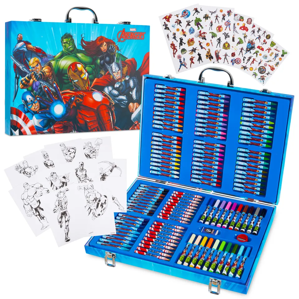 marvel-avengers-kit-dessin-enfant-130-pi-ces-multi-h-ros image 1