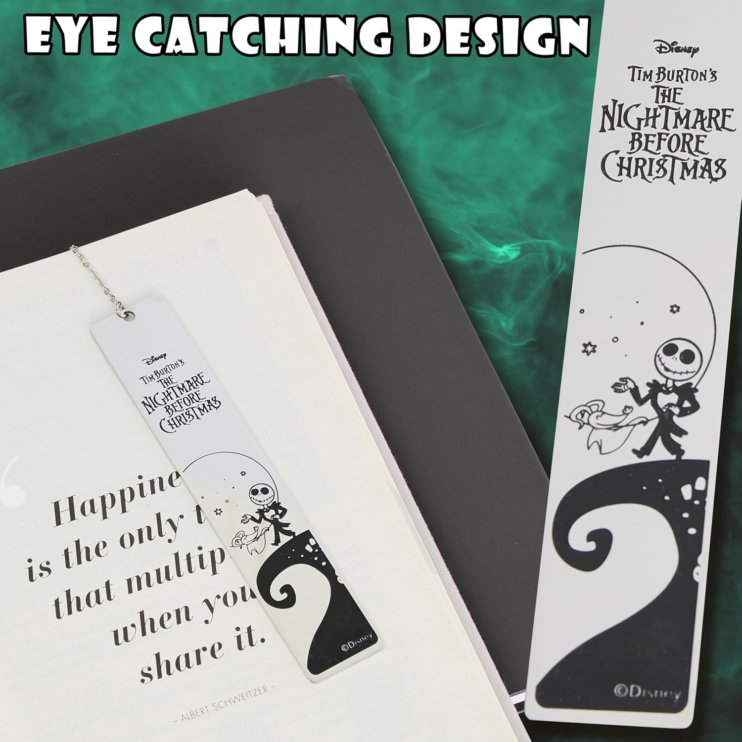 disney-jack-skellington-marque-page-m-tal-breloque-avec-coffret image 5
