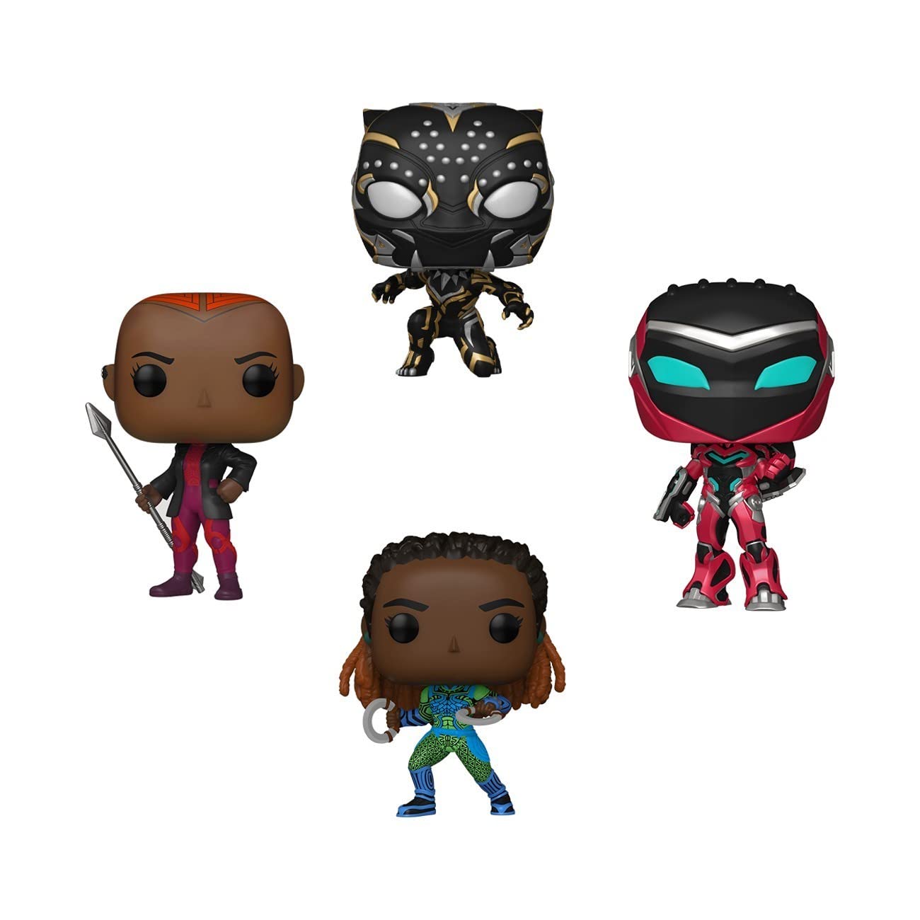 marvel-funko-pop-black-panther-coffret-4-figurines-wakanda-forever image 2