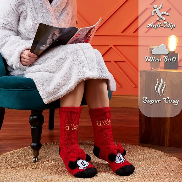 disney-chaussettes-pilou-femme-minnie-ant-d-rapantes image 2
