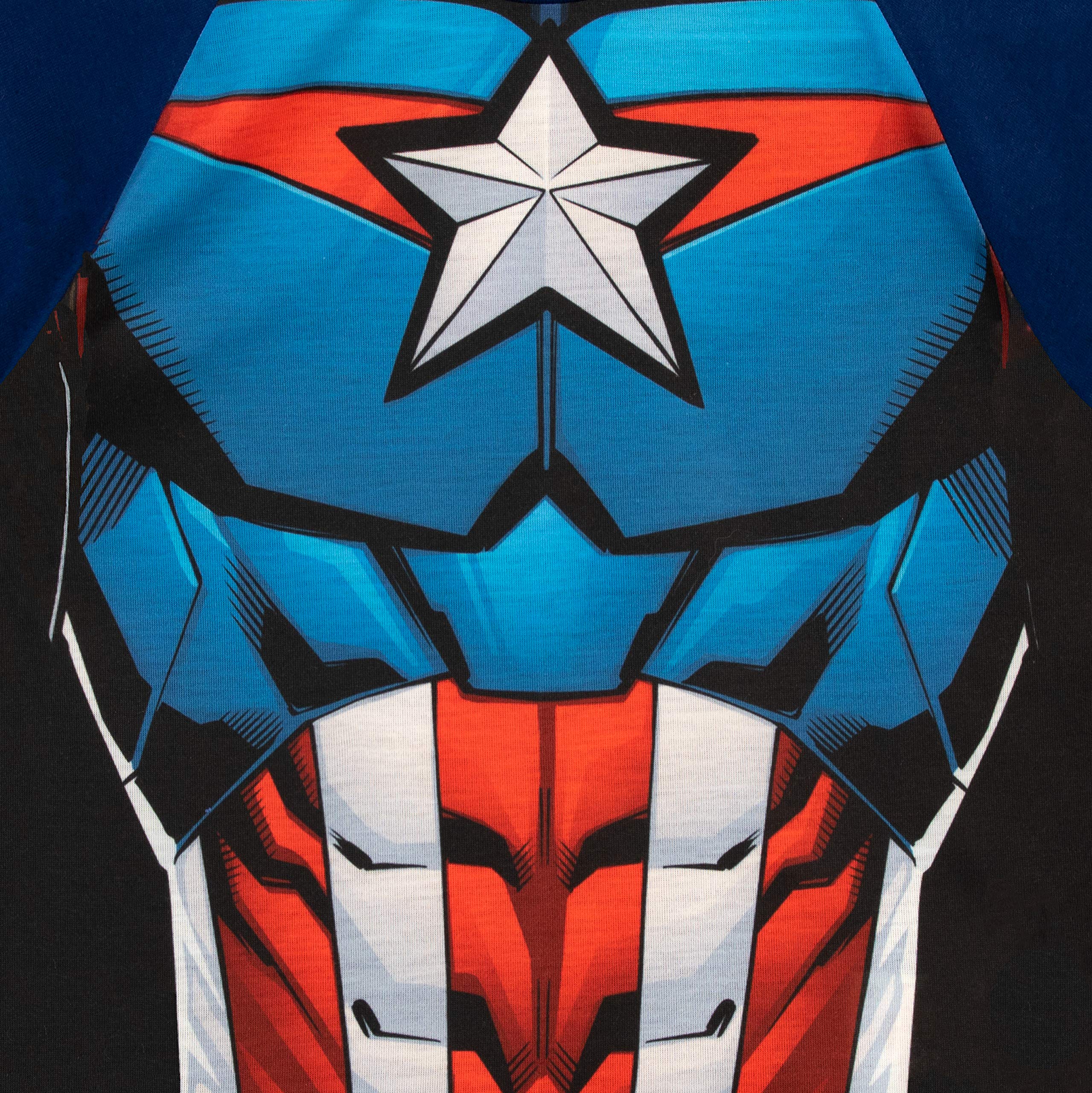 marvel-captain-america-t-shirt-gar-on-costume-manches-courtes image 2