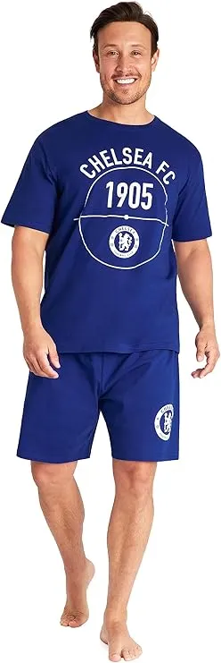 chelsea-pyjama-short-homme-t-shirt-short-respirant image 1