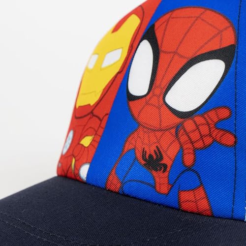 cerd-marvel-casquette-enfant-spidey-bleu-clair-spiderman-multi image 8