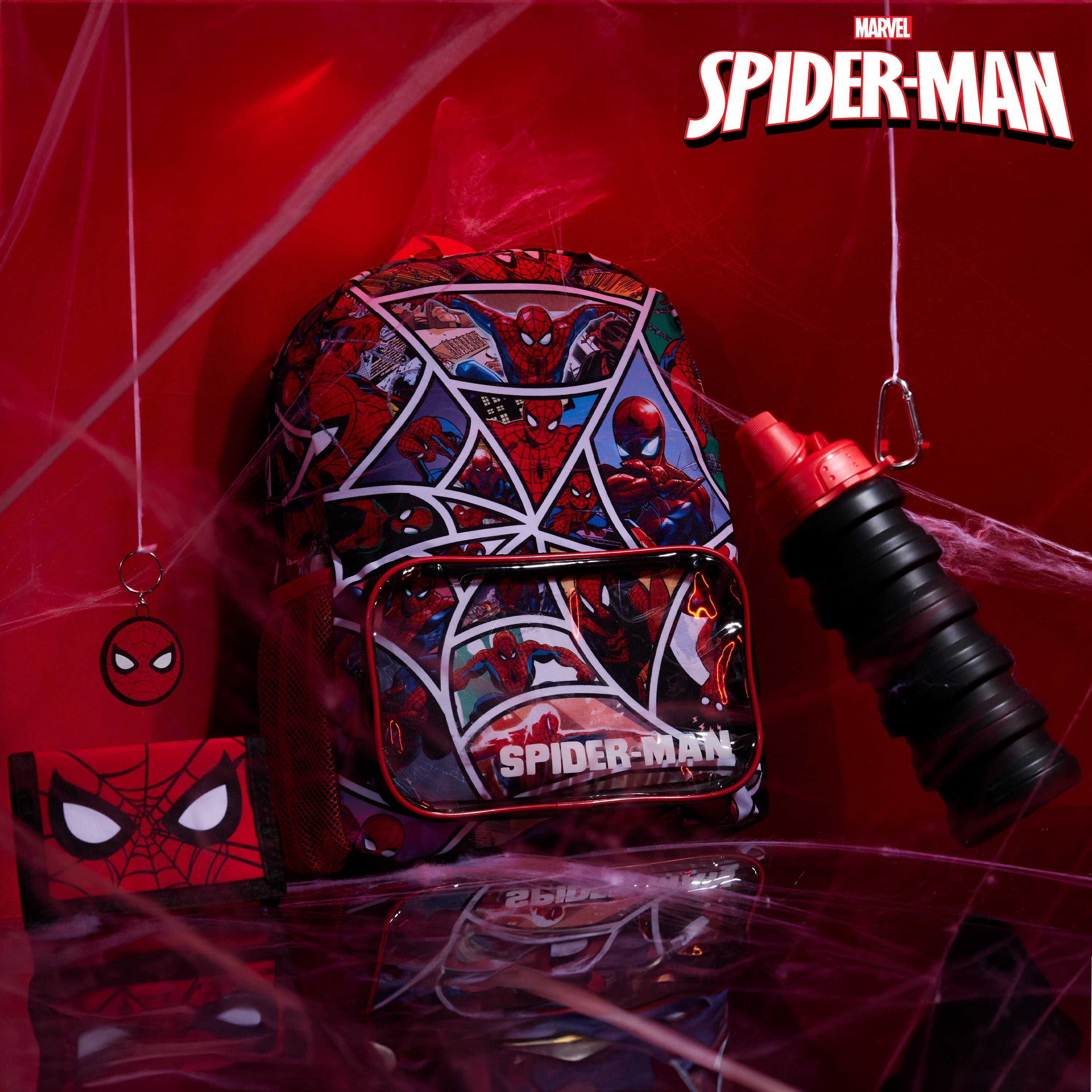 marvel-spider-man-sac-dos-cole-4-pi-ces-gar-on image 2