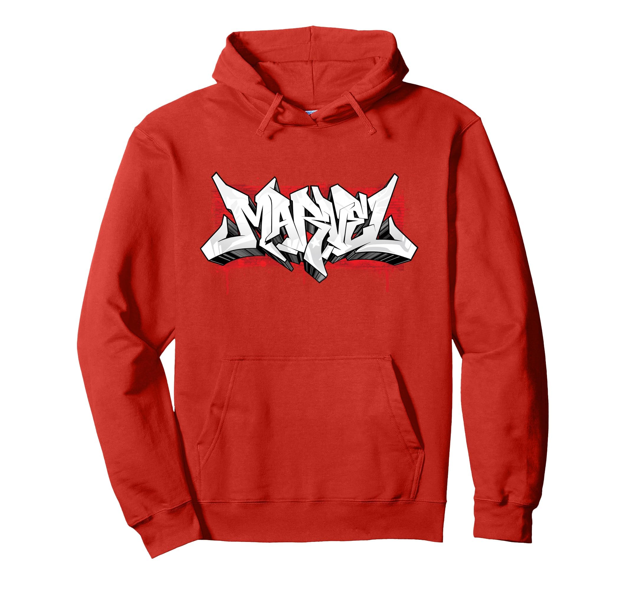 marvel-graffiti-brick-logo-sweat-capuche-noir-l image 8