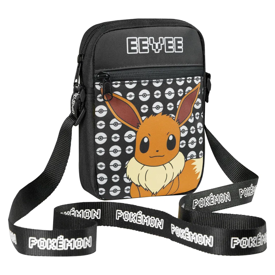 pok-mon-evoli-sac-bandouli-re-enfant-travers-zipp image 1