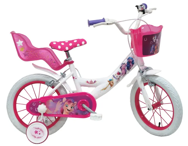 my-little-pony-v-lo-enfant-14-pouces-blanc-fuchsia image 1