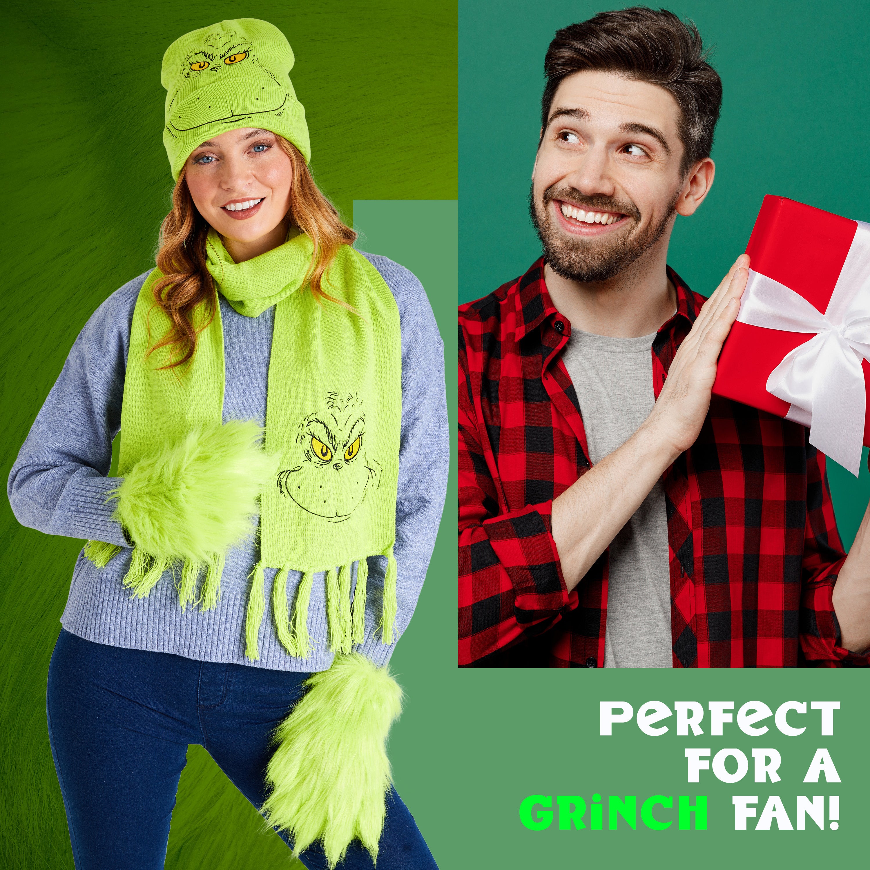 grinch-ensemble-bonnet-charpe-gants-femme-3-pi-ces-vert image 3