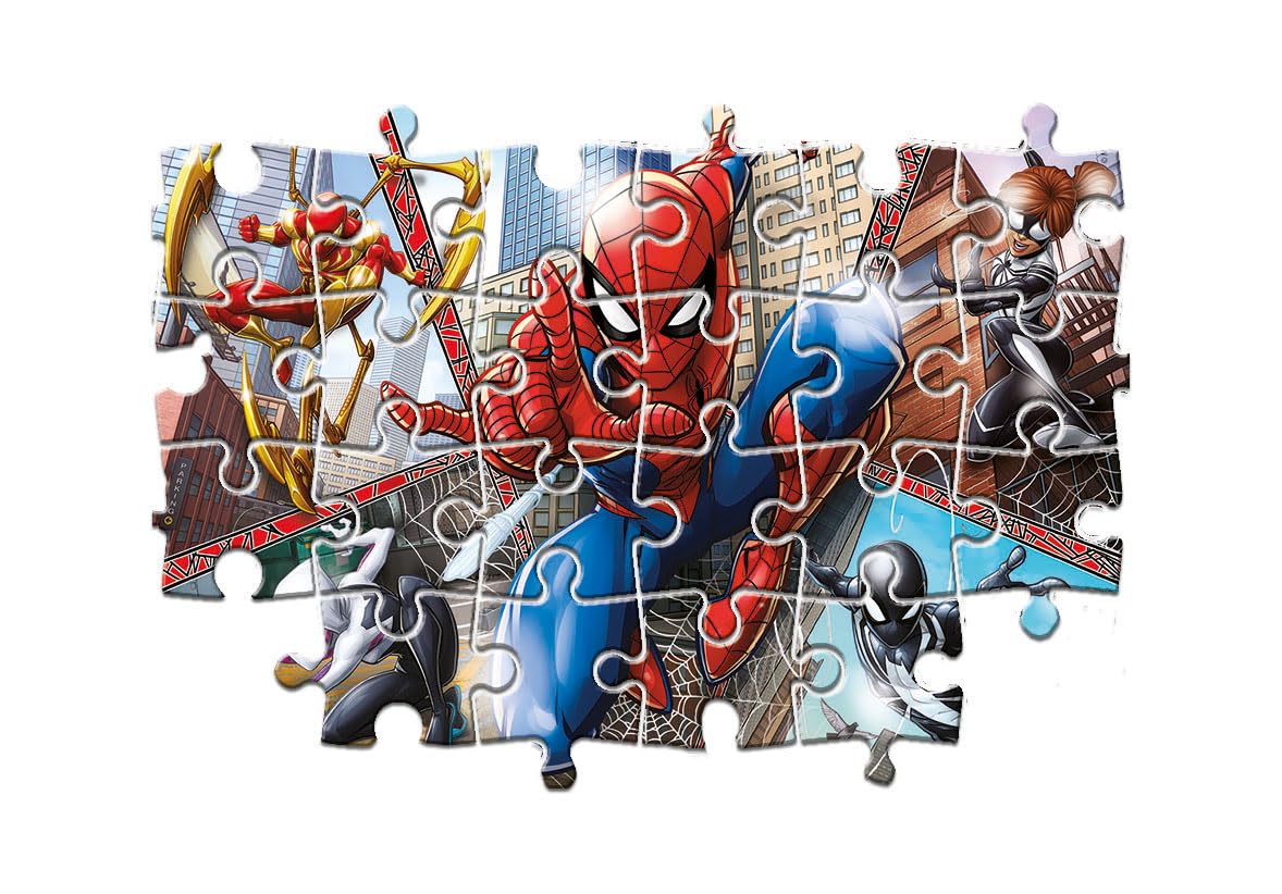 clementoni-supercolor-spider-man-puzzle-enfant-2x60-pi-ces-4-ans image 5