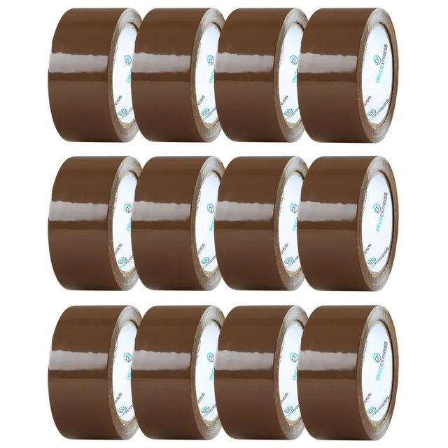 get-trend-ruban-adh-sif-emballage-lot-6-marron-fragile-transparent image 1