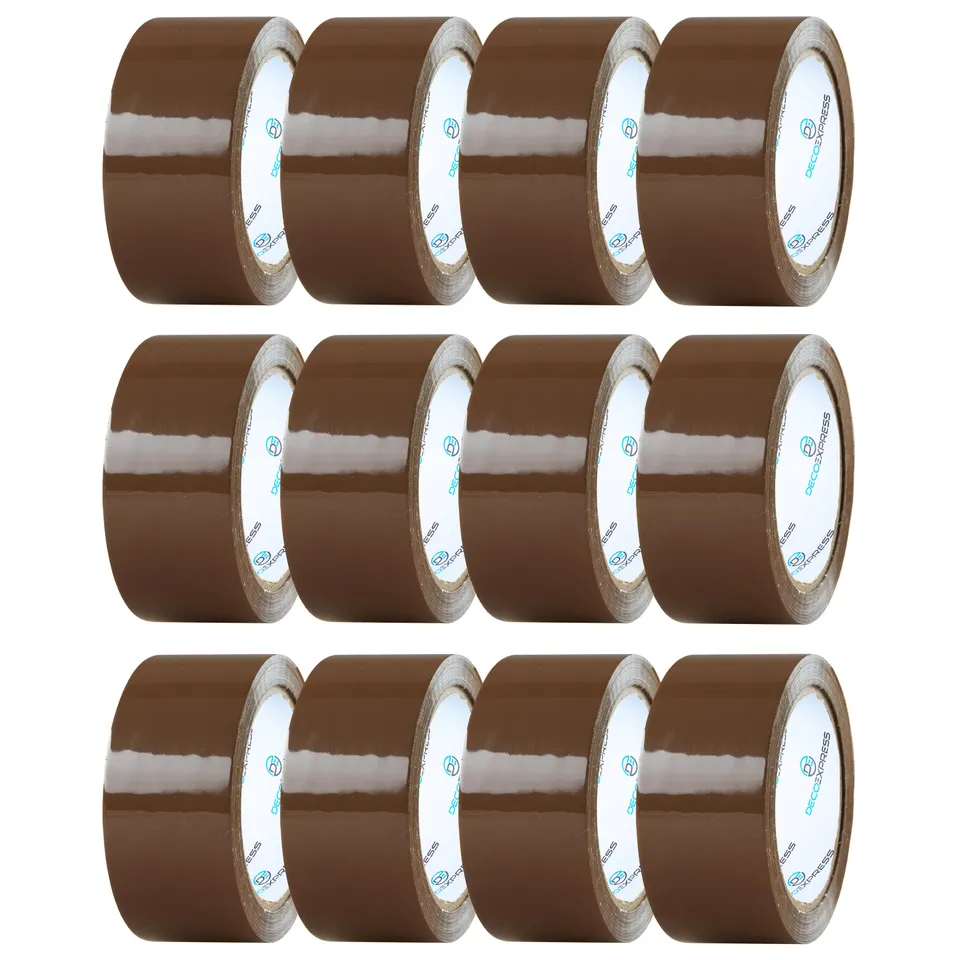 get-trend-ruban-adh-sif-emballage-lot-6-marron-fragile-transparent image 1