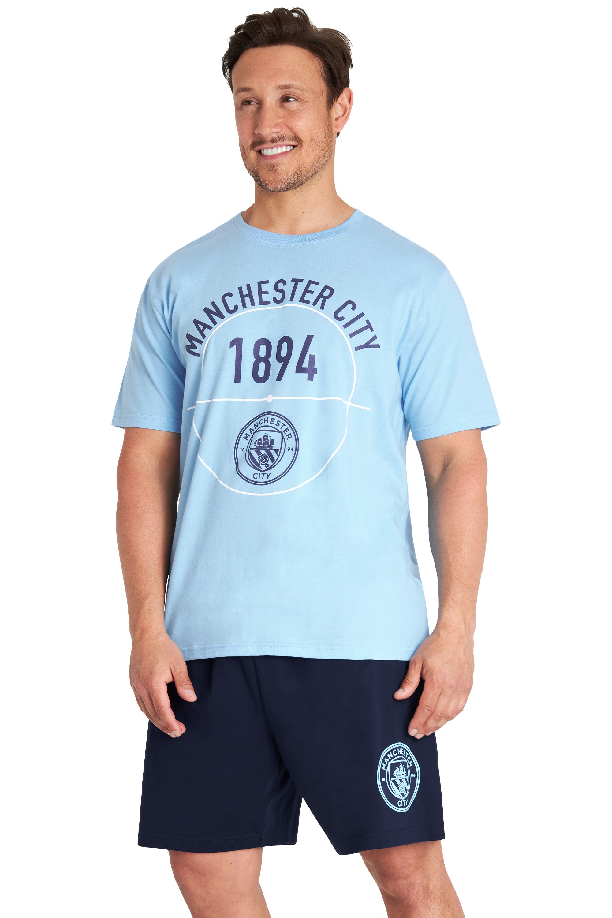 get-trend-men-manchester-city-pyjama-homme-coton-short image 1