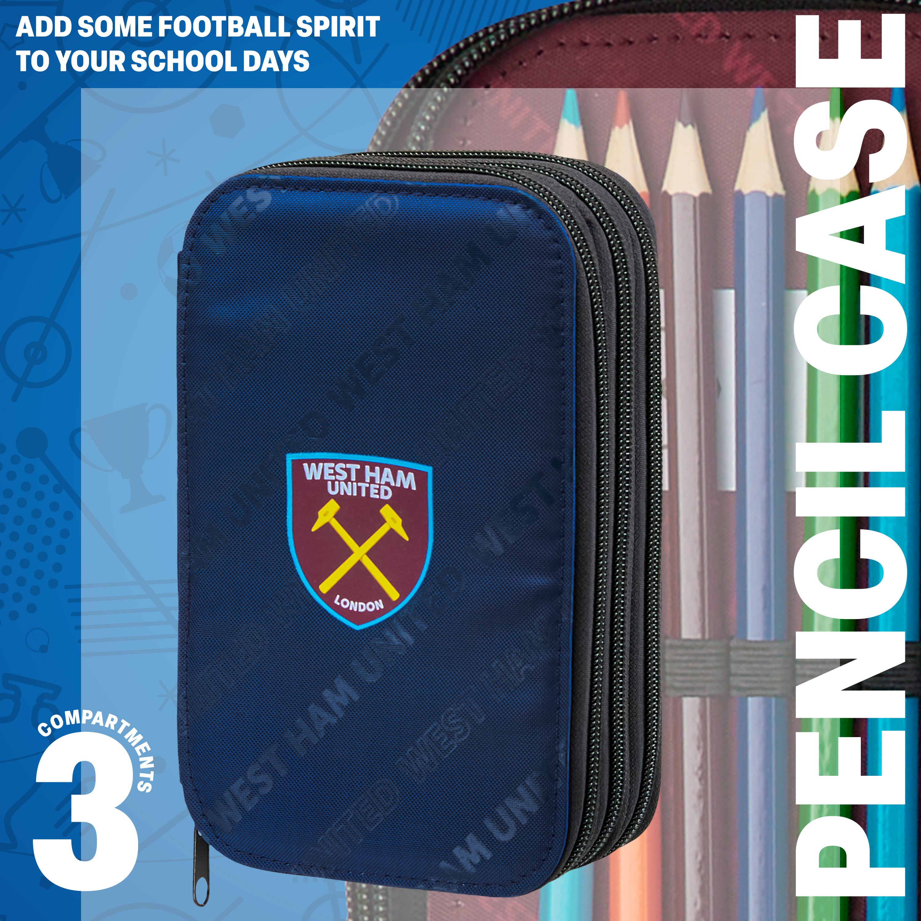 west-ham-trousse-garnie-3-compartiments-fournitures-scolaires-gar-on image 3