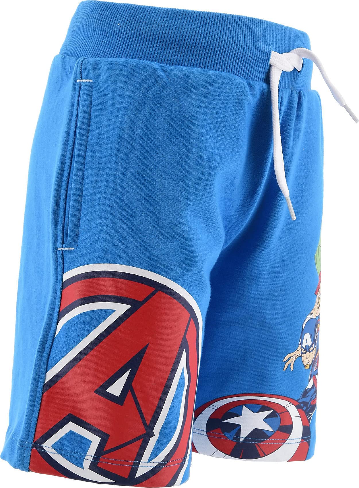 marvel-bermuda-gar-on-coton-bleu-imprim-8-ans image 4