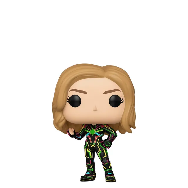 funko-pop-captain-marvel-neon-suit-figurine-vinyle image 1