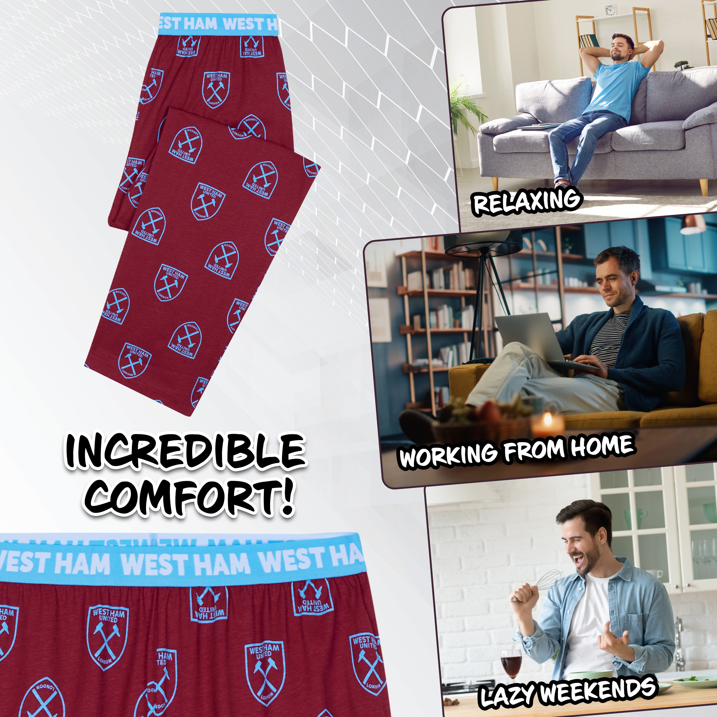 west-ham-bas-pyjama-homme-100-coton-poches image 4