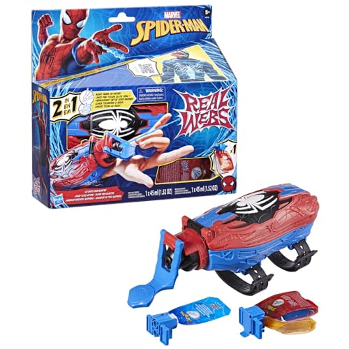 marvel-spider-man-real-webs-lance-toile-blaster-2-en-1-eau image 8