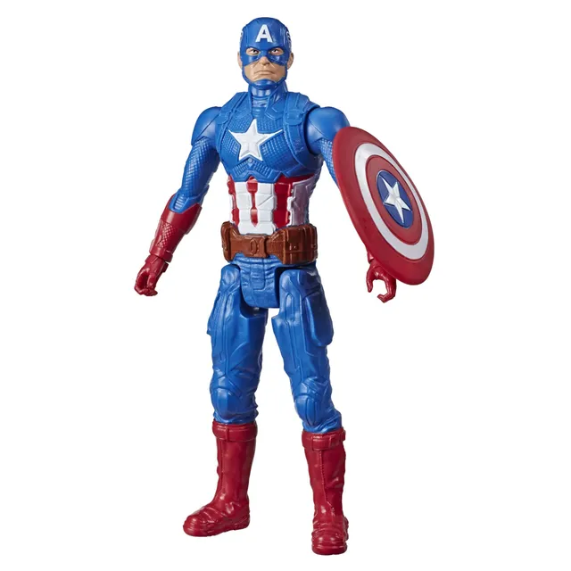 marvel-titan-hero-series-figurine-captain-america-30-cm-articul-e image 1