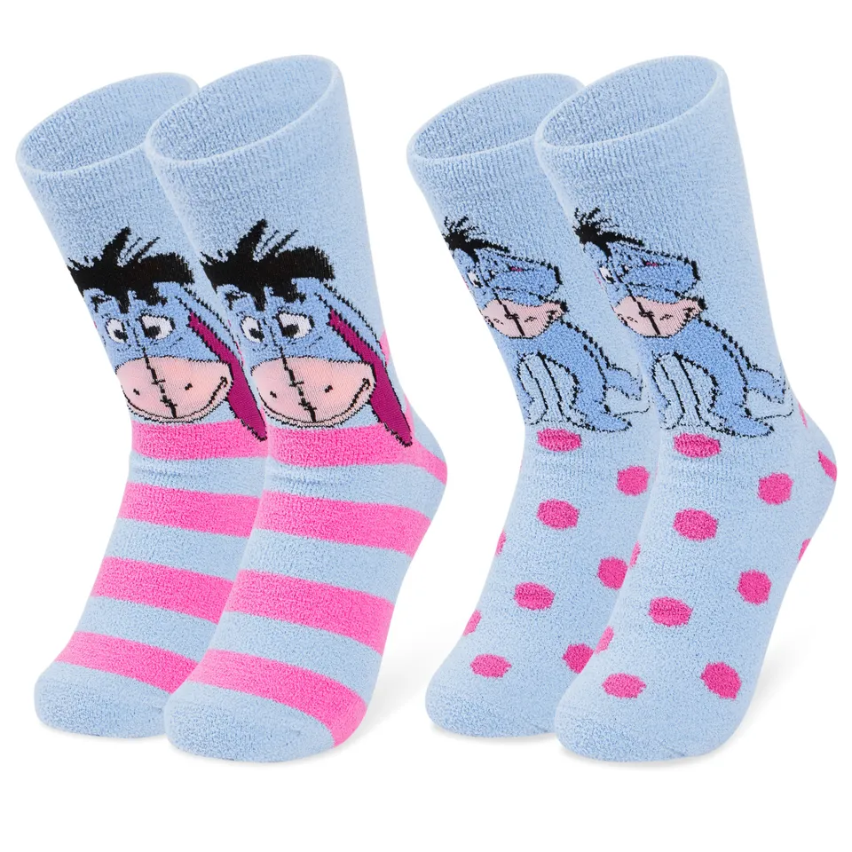 disney-chaussettes-pilou-femme-lot-2-bourriquet-antid-rapantes image 1
