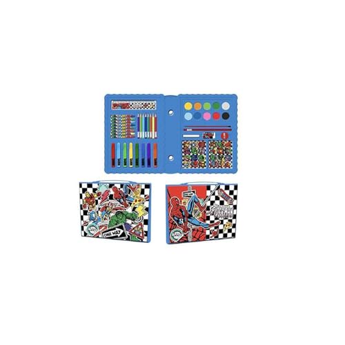marvel-avengers-bo-te-papeterie-enfant-marqueurs-crayons image 4