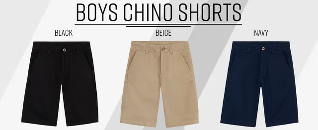 get-trend-short-chino-gar-on-beige-coton-4-5-ans image 1