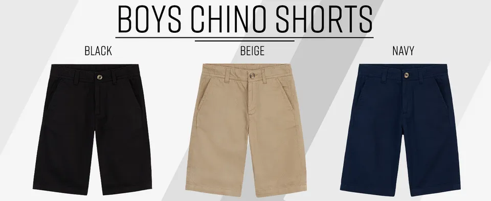 get-trend-short-chino-gar-on-beige-coton-4-5-ans image 1