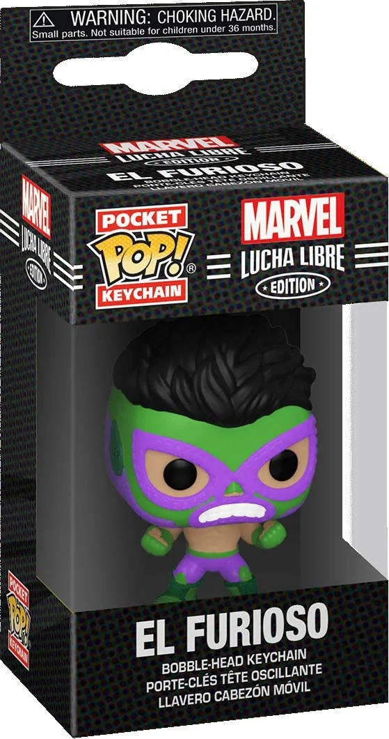 funko-hulk-luchadores-porte-cl-s-mini-figurine-vinyle image 1