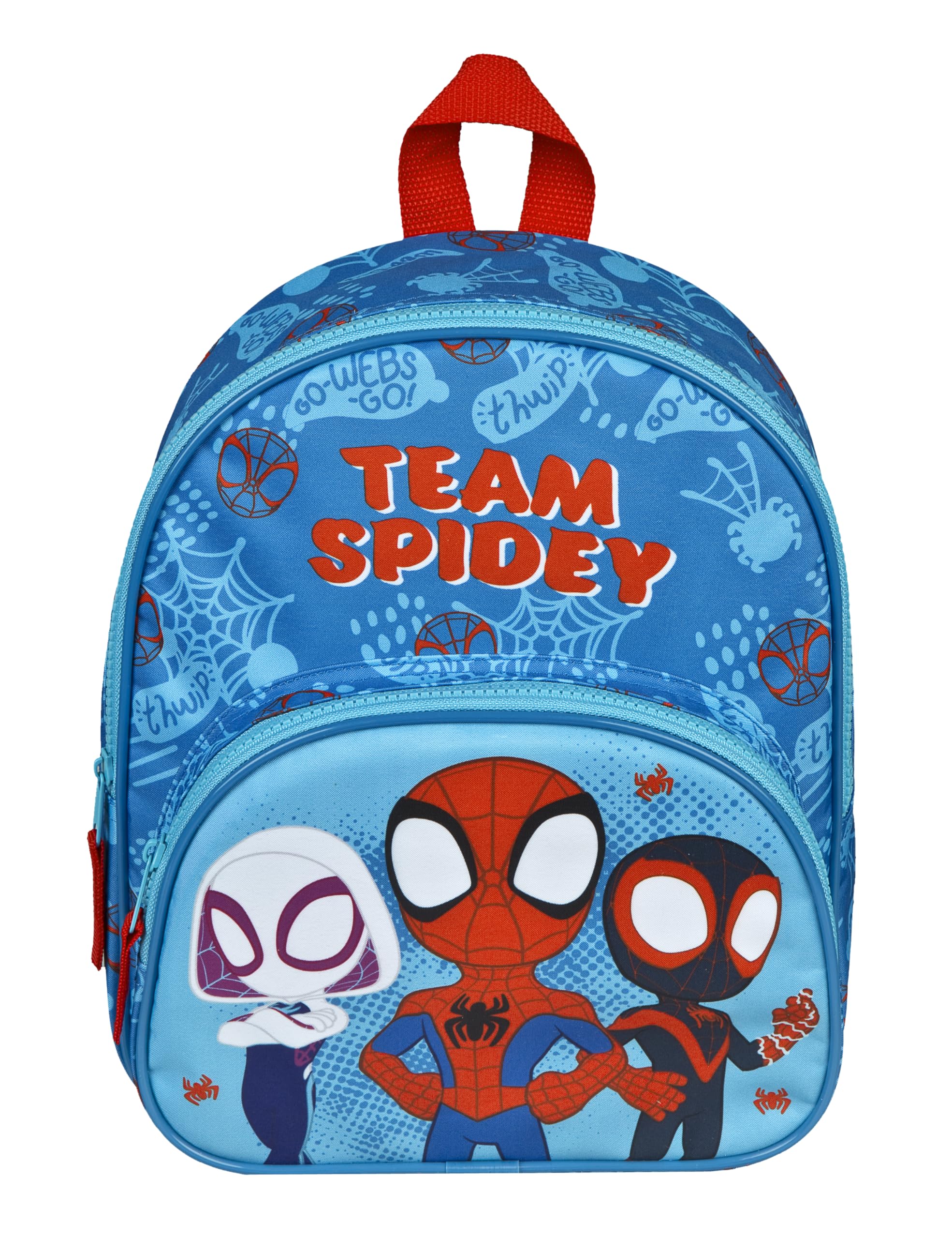 marvel-spidey-sac-dos-enfant-8-l-poche-frontale-maternelle image 1