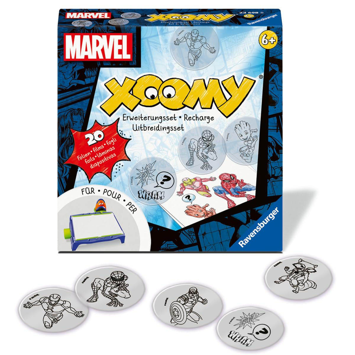 ravensburger-xoomy-marvel-avengers-recharge-dessin-20-films-d-s-6-ans image 2