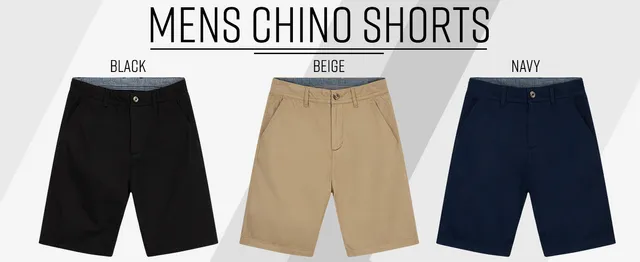 get-trend-short-chino-homme-beige-coton-taille-m image 1
