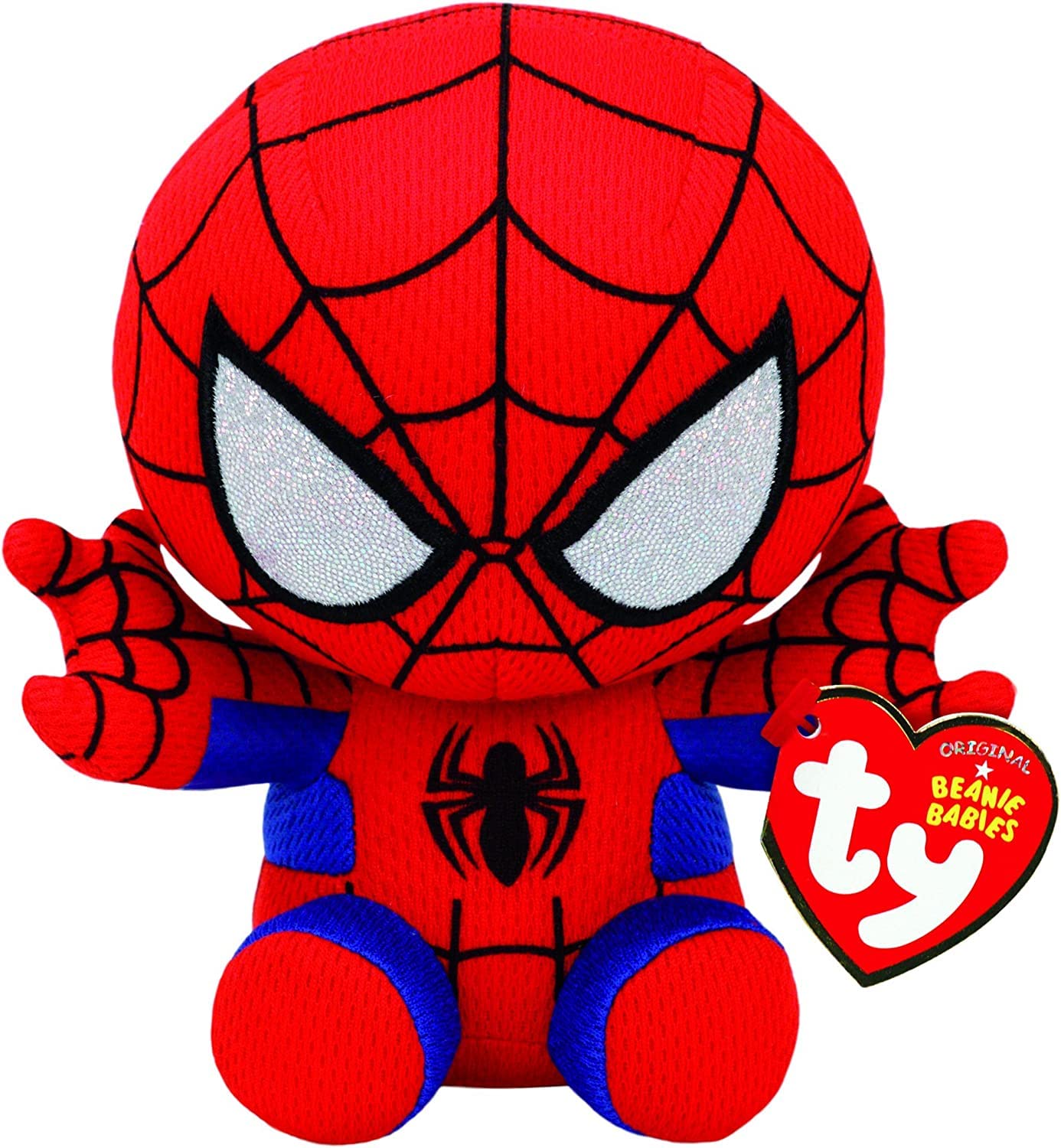 ty-marvel-beanie-babies-ty41197-peluche-black-panther-15-cm-noir image 2