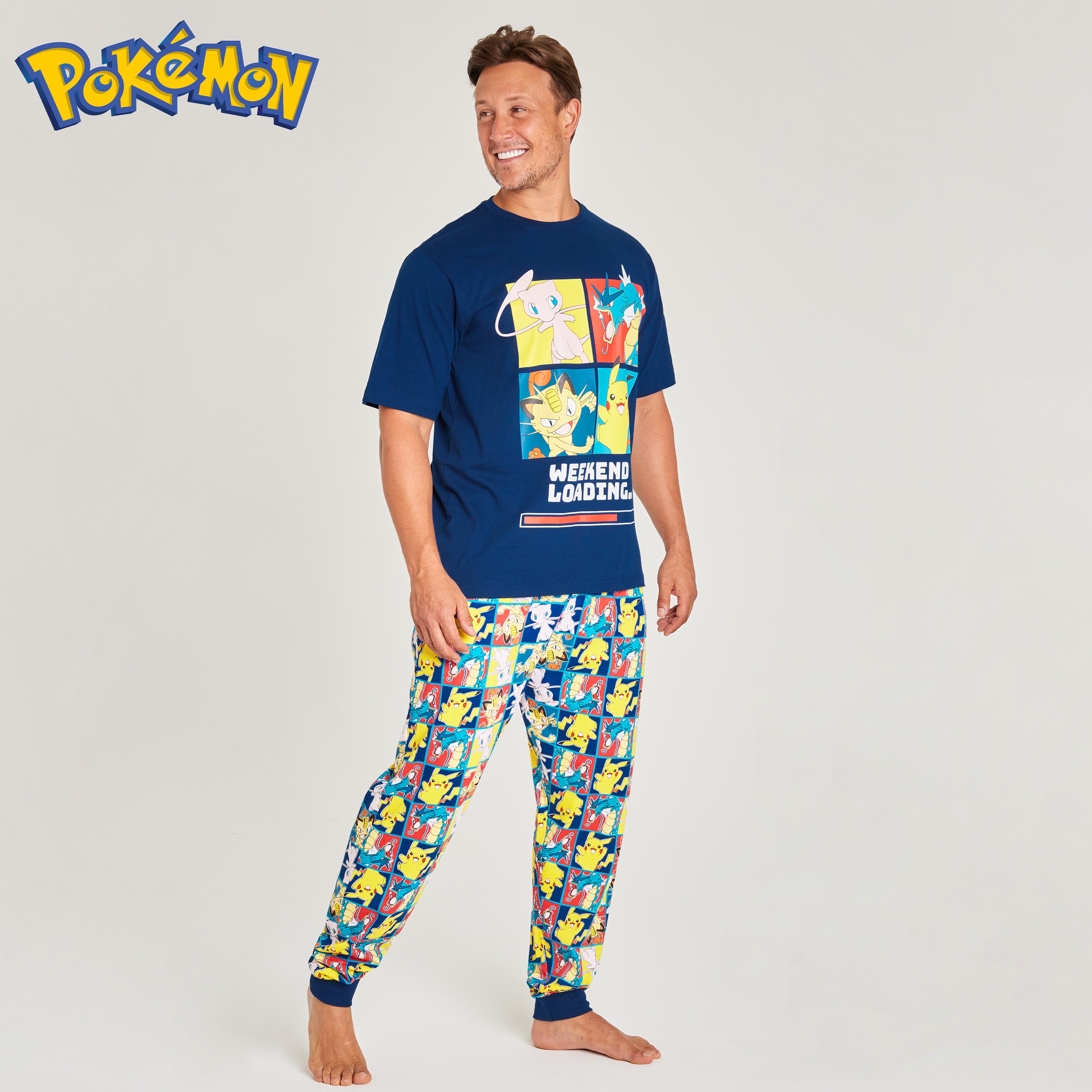 pok-mon-pyjama-homme-2-pi-ces-t-shirt-pantalon-coton-taille-m image 4