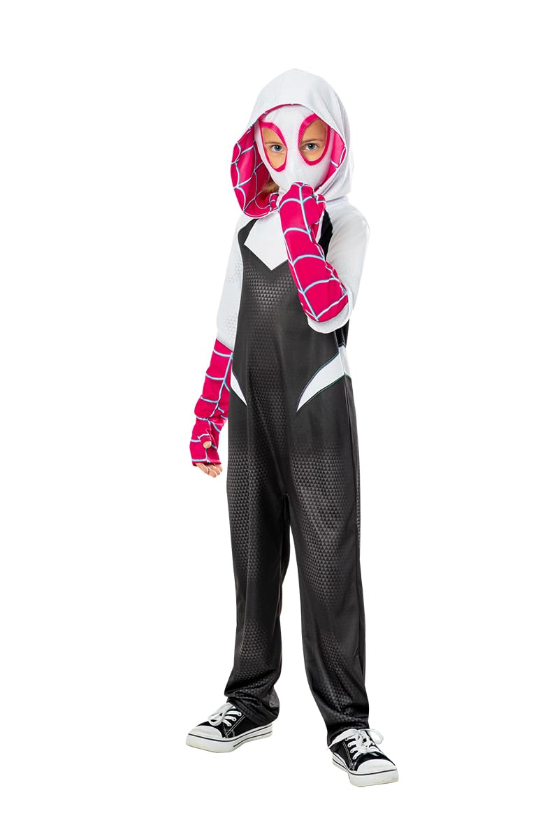 marvel-spider-gwen-spiderverse-d-guisement-fille-jumpsuit image 4
