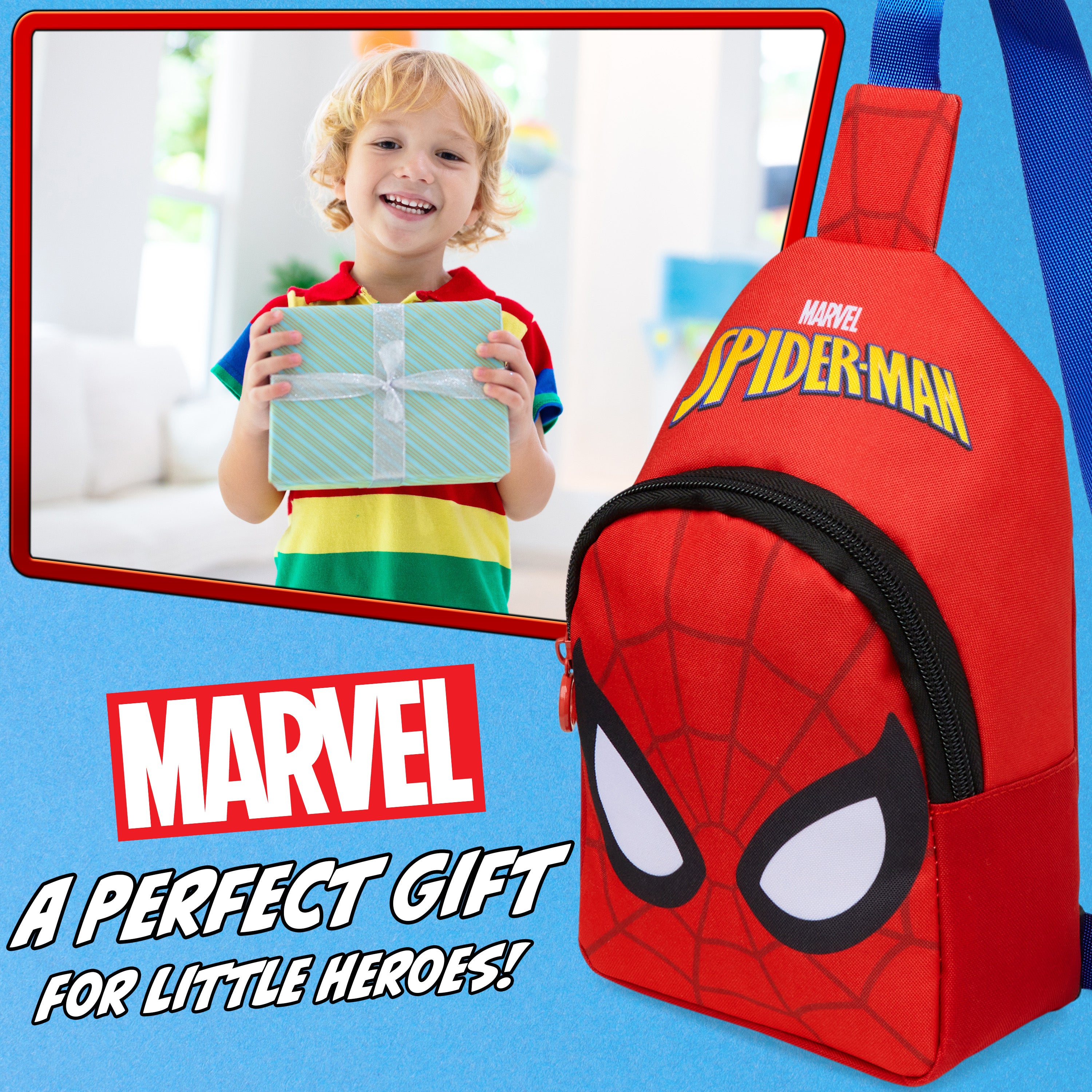 marvel-spiderman-sac-bandouli-re-gar-on-r-glable-zipp image 3