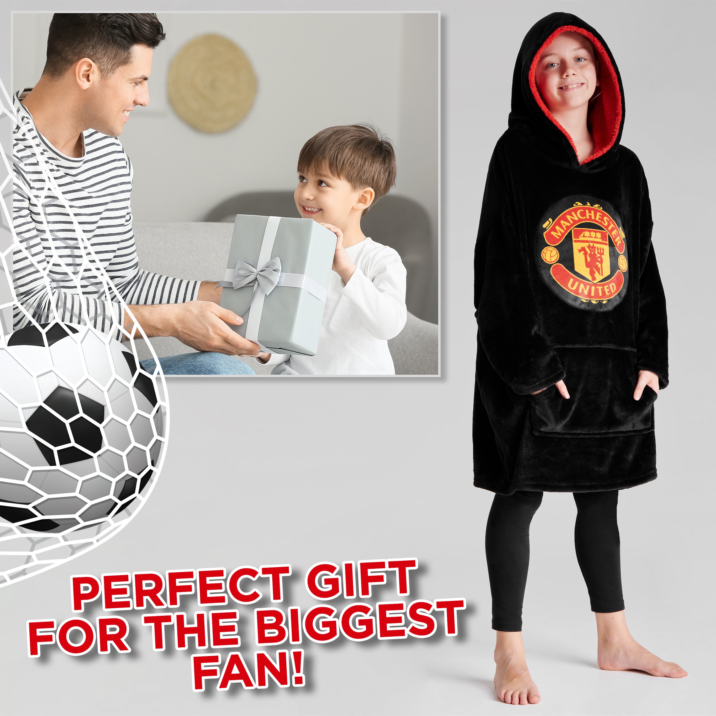 get-trend-boys-manchester-united-sweat-plaid-gar-on-taille-unique image 4