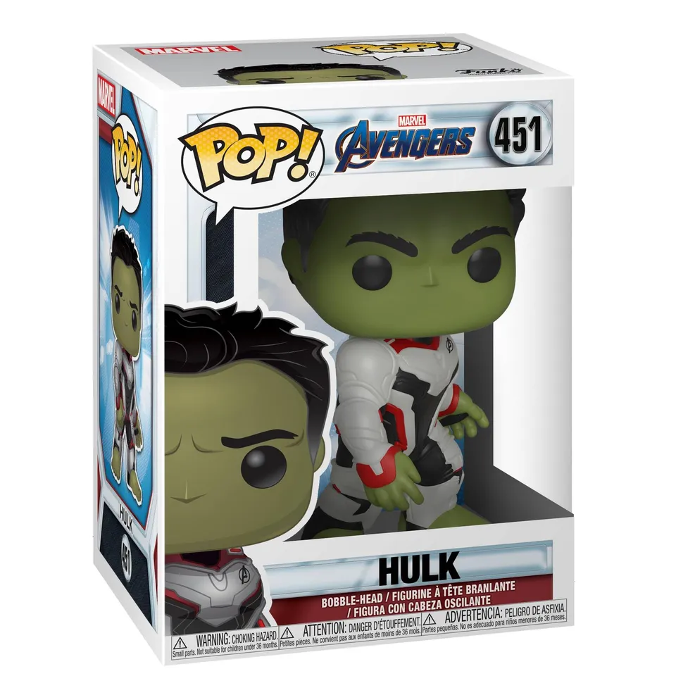 funko-pop-avengers-endgame-hulk-figurine-vinyle-9-cm image 1