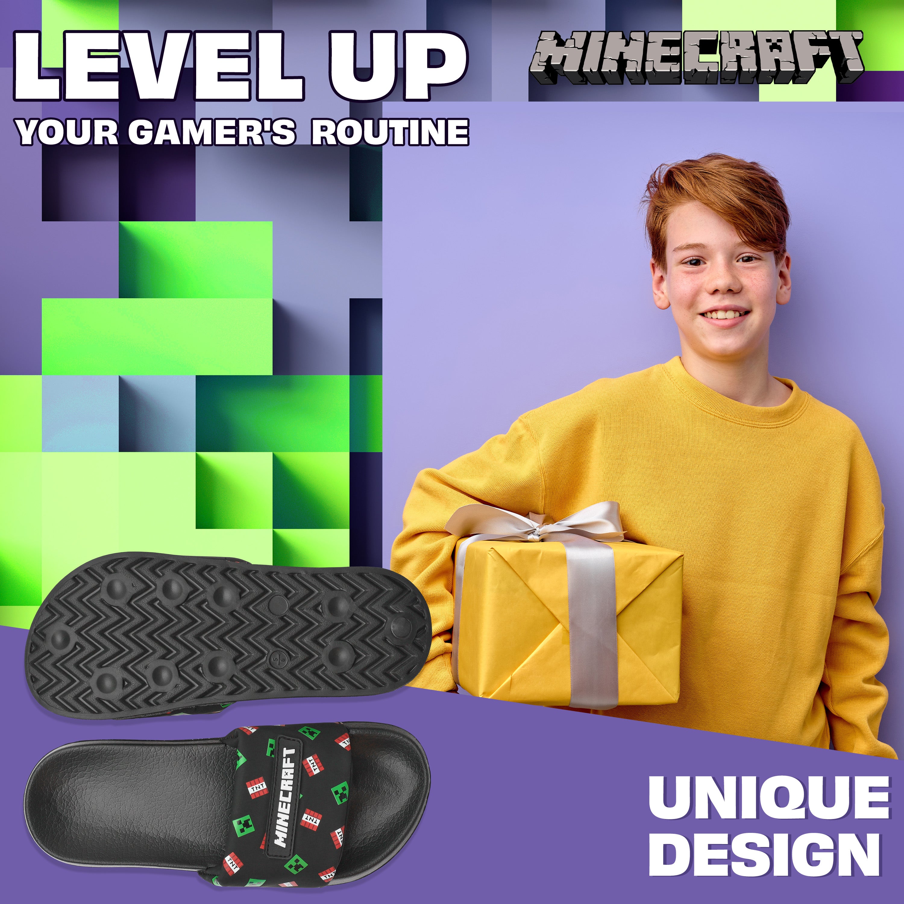 minecraft-sliders-tongs-gar-on-creeper-plage-et-piscine image 3