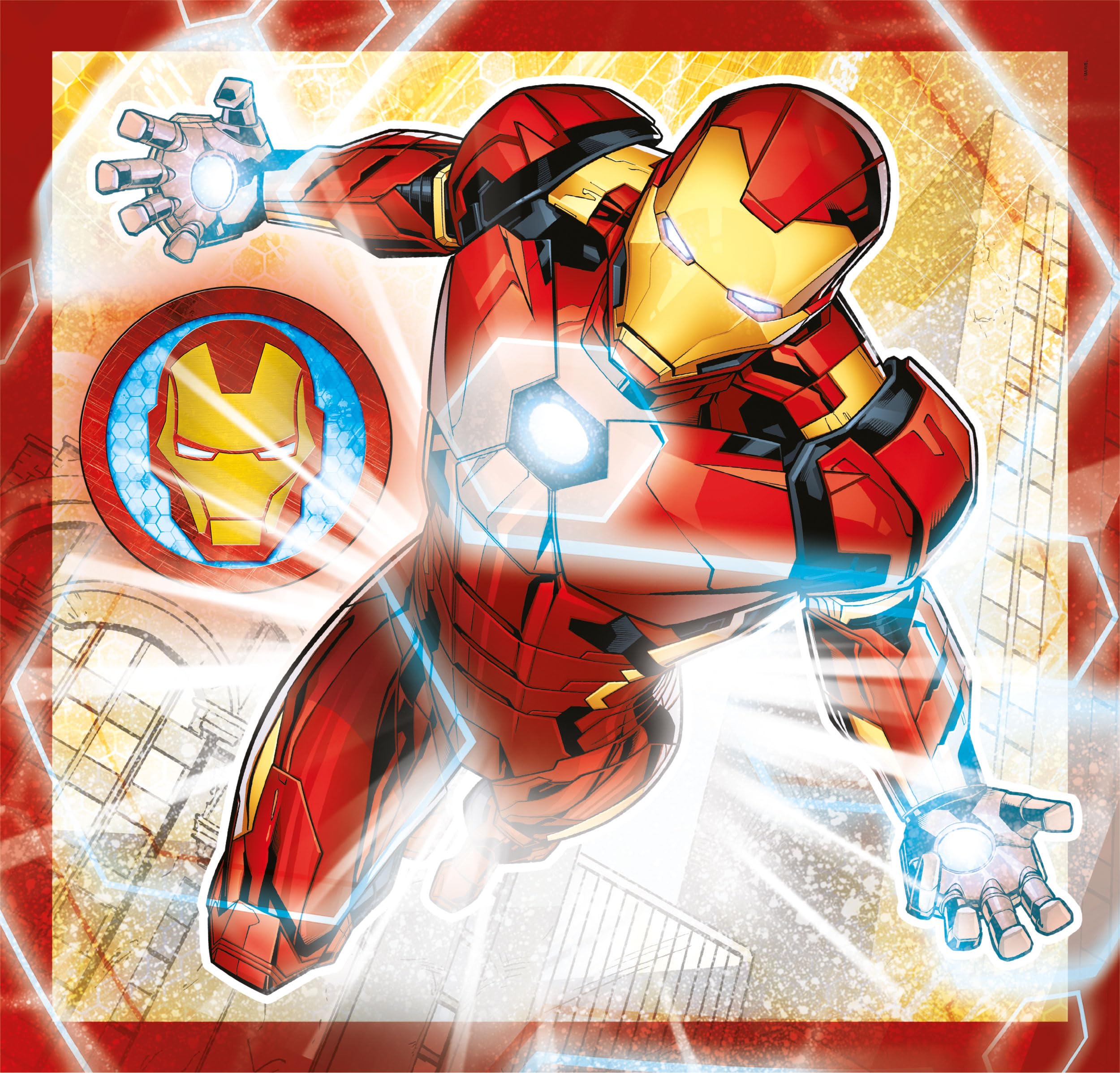 marvel-avengers-puzzle-enfant-3x48-pi-ces-32x22-cm image 2