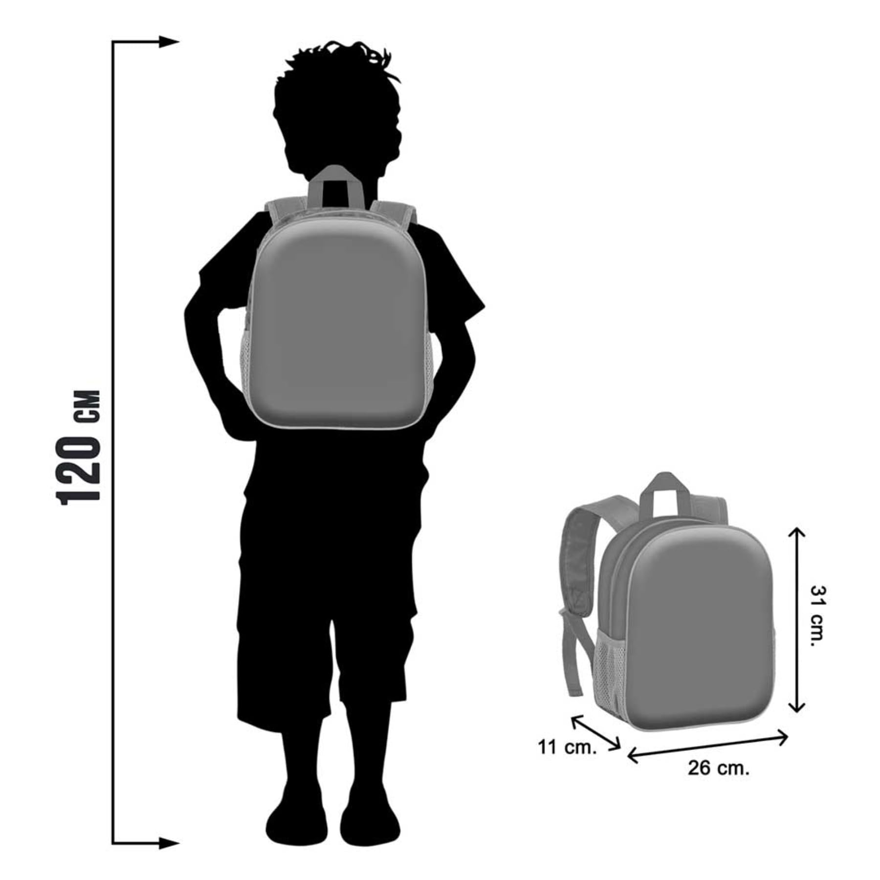 marvel-sac-dos-3d-petit-bleu-three-enfant-pr-scolaire image 3