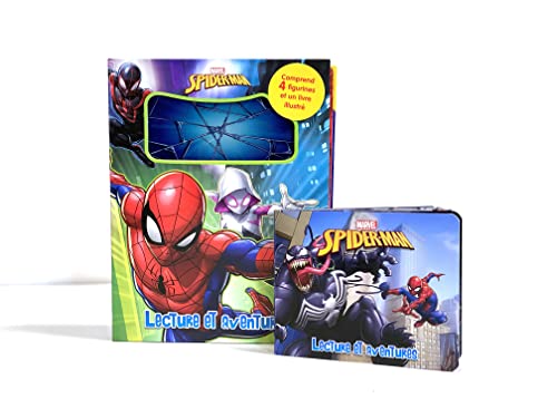 marvel-spiderman-lecture-et-aventures-livre-4-figurines image 7