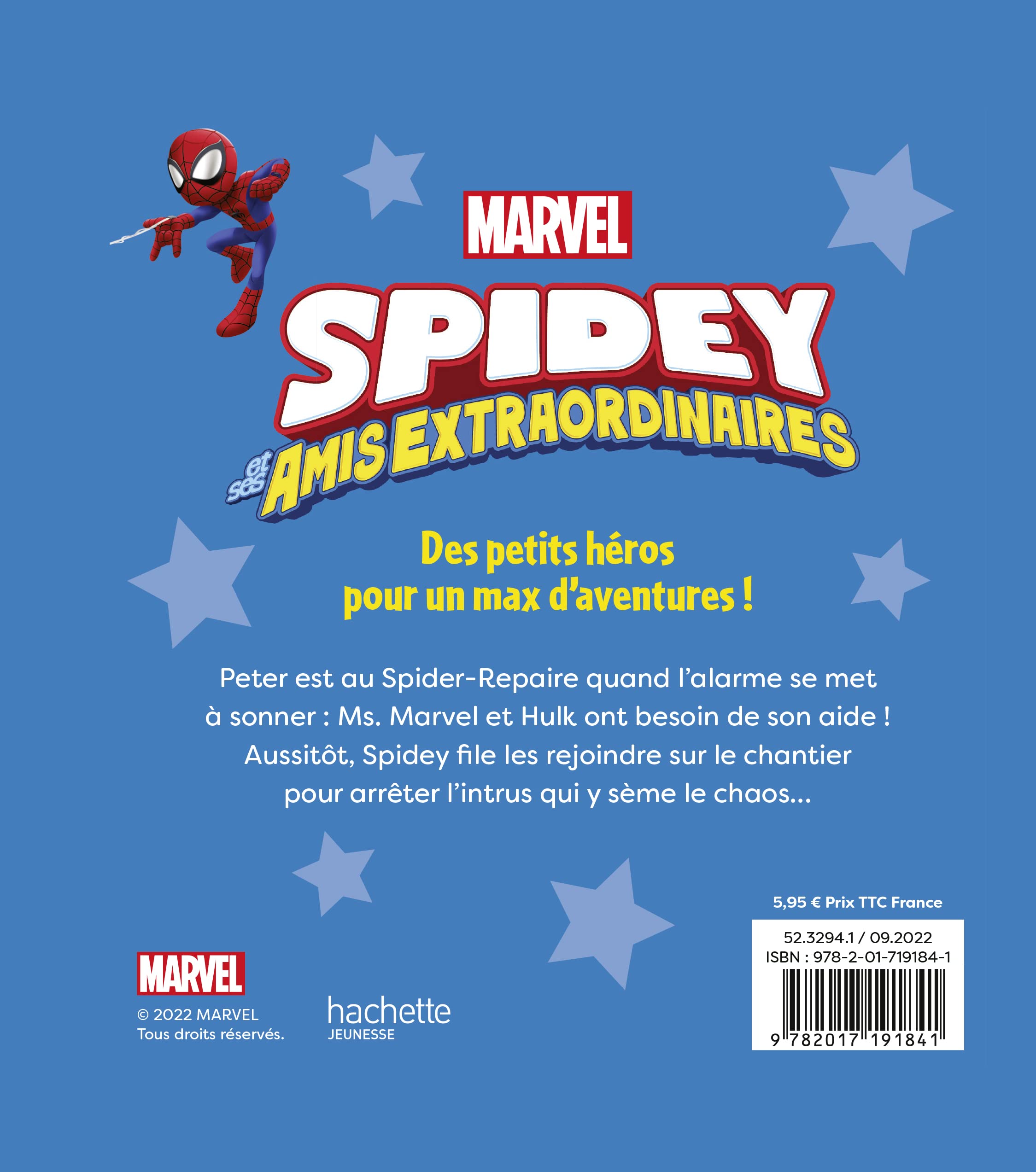 marvel-spidey-mission-sur-le-chantier-livre-enfant-album image 2