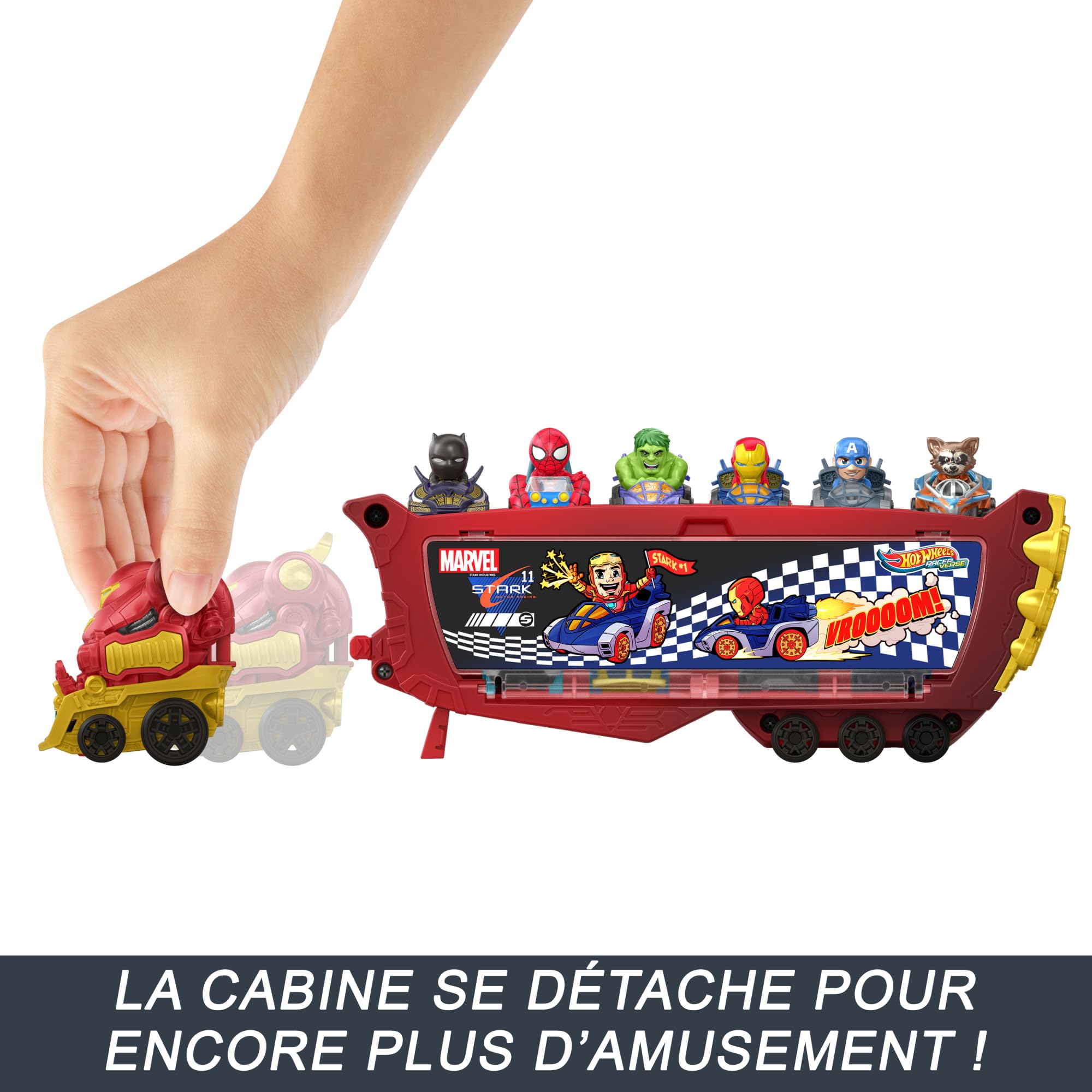 hot-wheels-racerverse-hulkbuster-camion-transporteur-10-voitures image 3