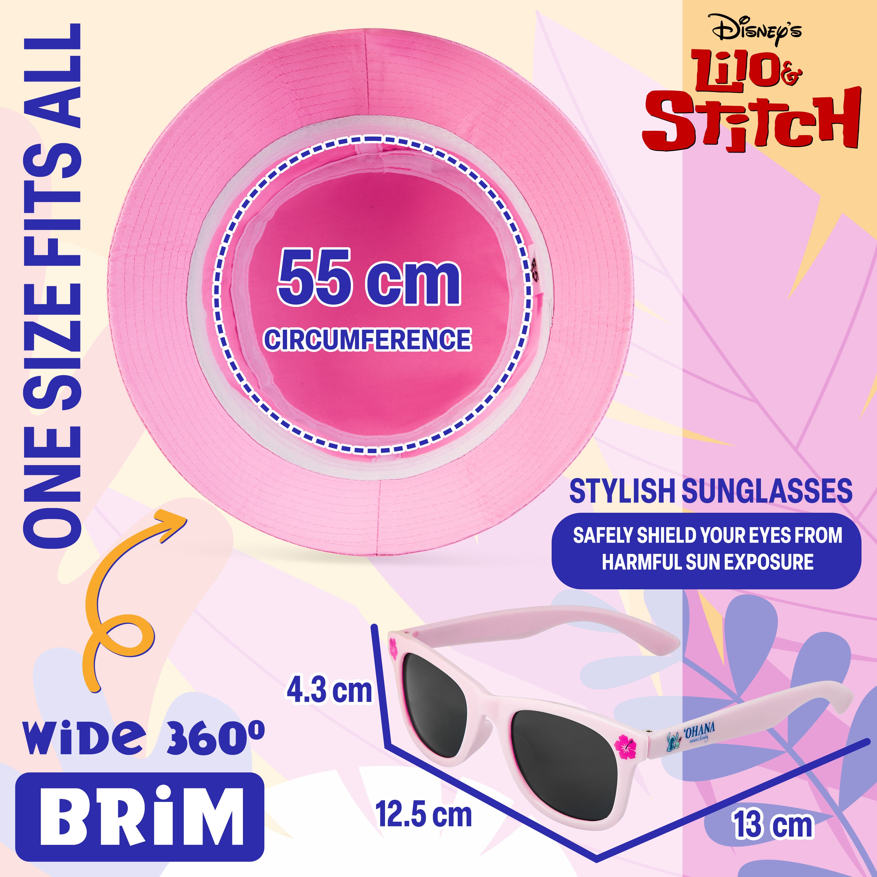 stitch-bob-et-lunettes-soleil-fille-uv400-taille-unique image 6