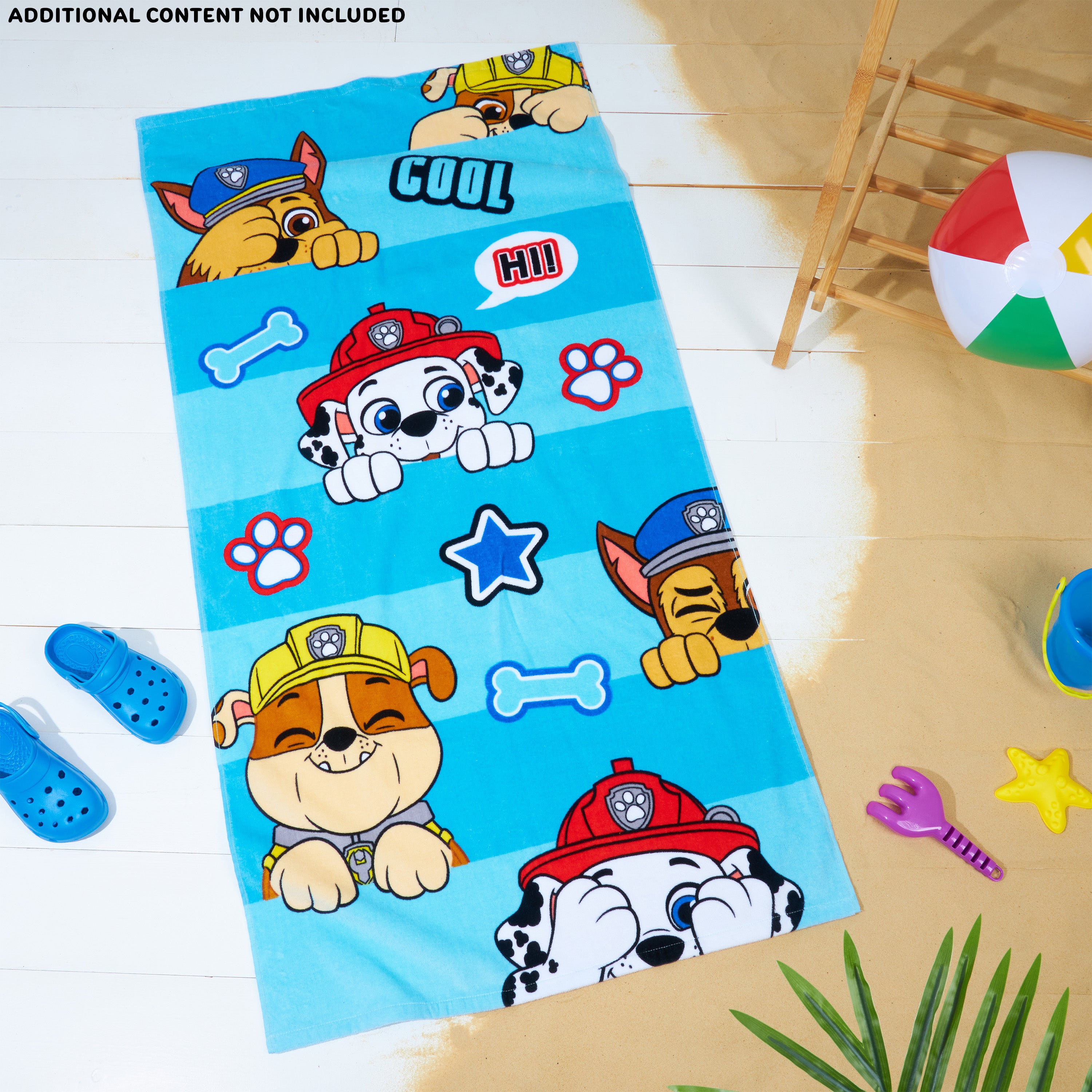 paw-patrol-serviette-bain-enfant-coton-140x70-cm image 5