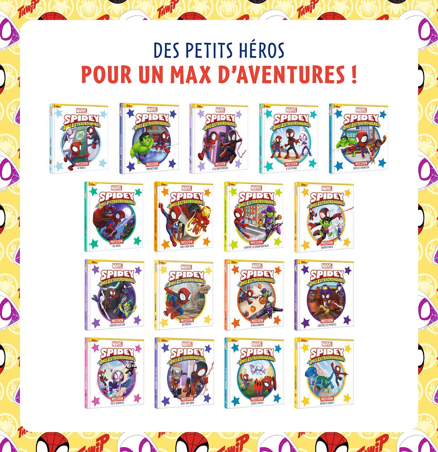 spidey-et-ses-amis-mission-dinos-gogo-livre-marvel image 4