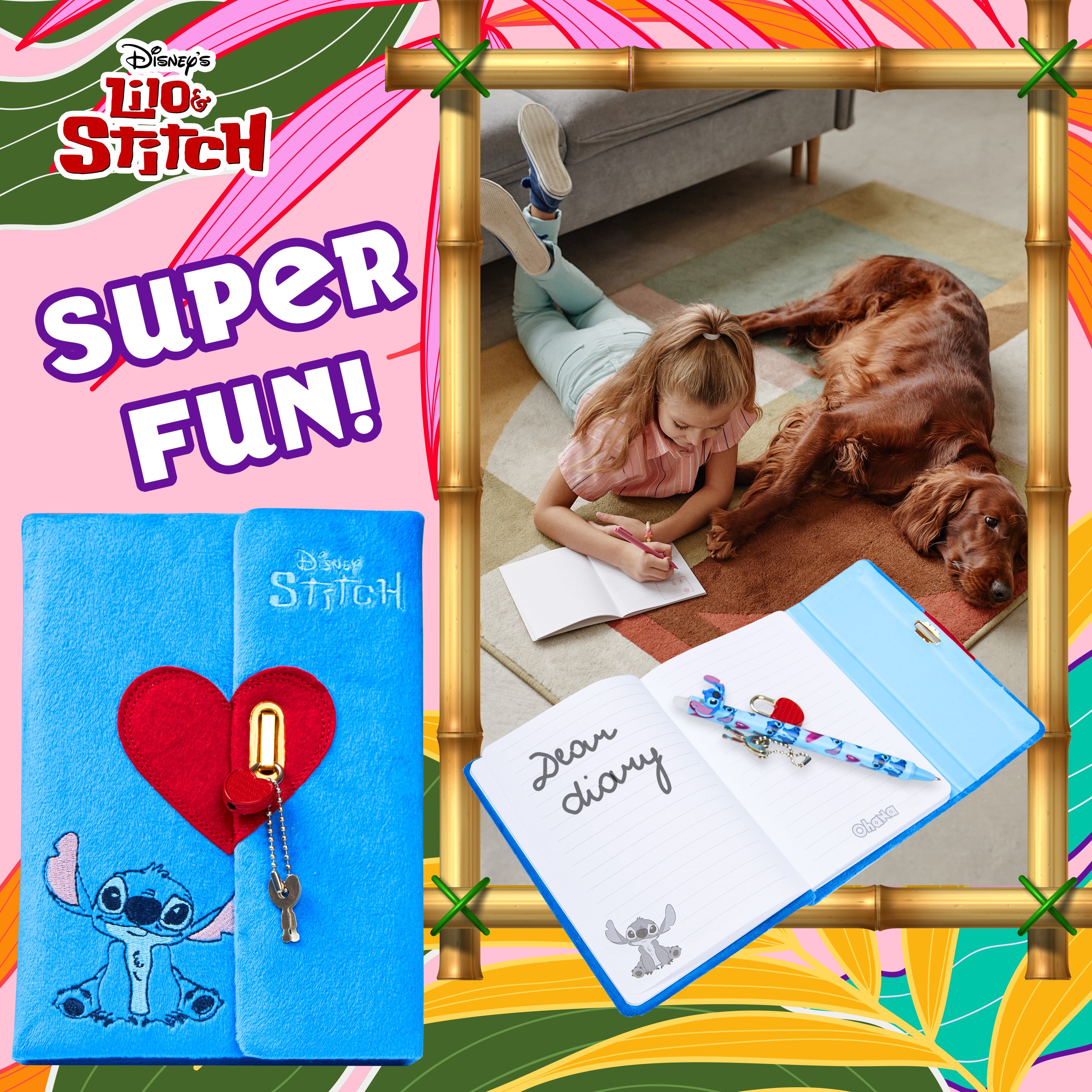 disney-stitch-journal-intime-a5-cadenas-stylo image 5