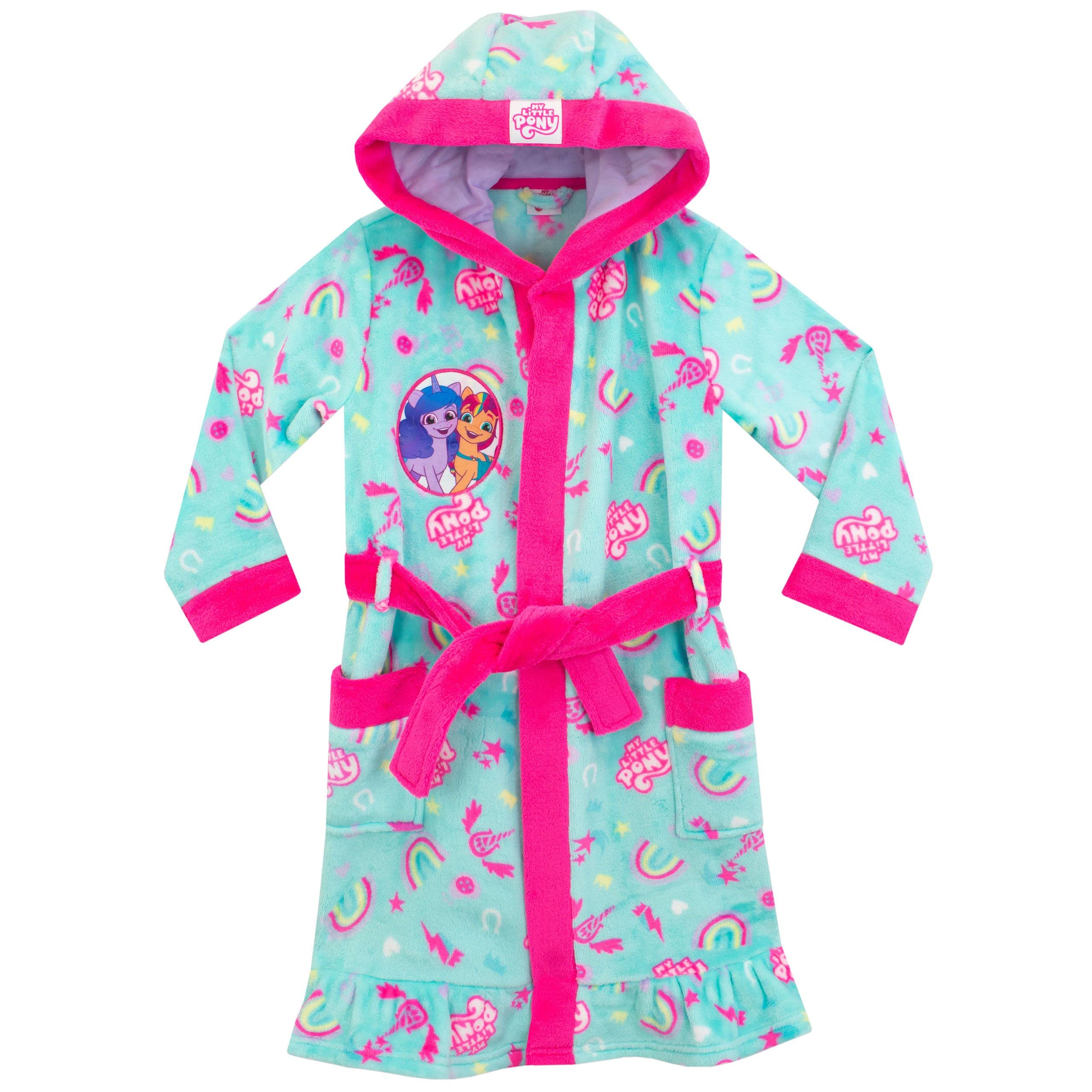 my-little-pony-robe-de-chambre-fille-5-6-ans-bleue image 2